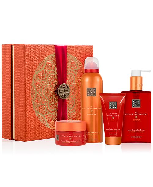 Rituals 4 Pc The Ritual Of Happy Buddha Energizing Ritual Gift