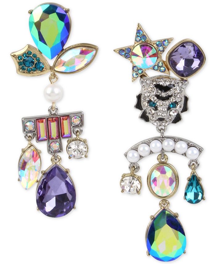 Betsey johnson tiger earrings sale
