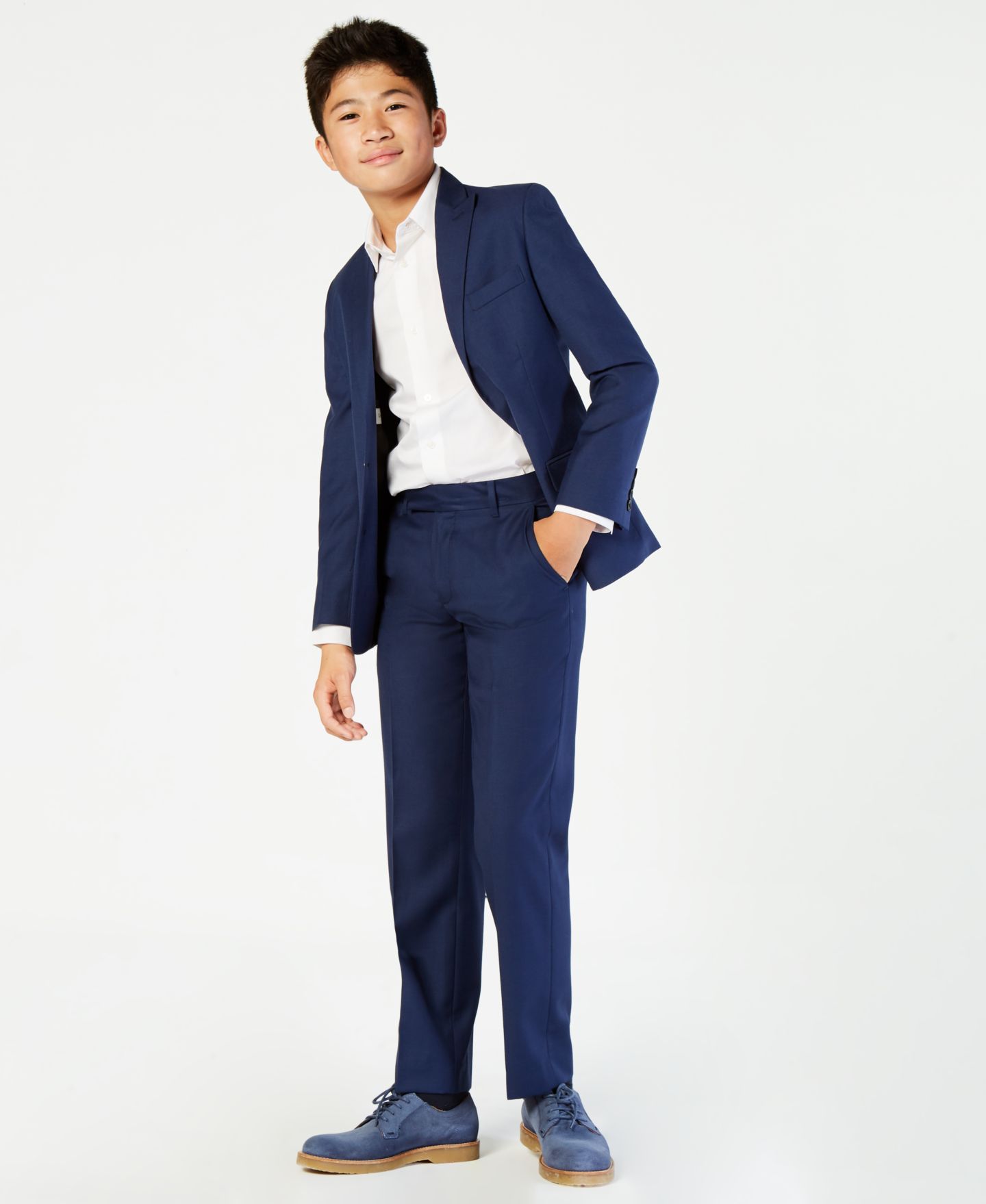 Комплекты Calvin Klein Infinite Stretch Jacket, Vest & Pants Separates для мальчиков — фото 1