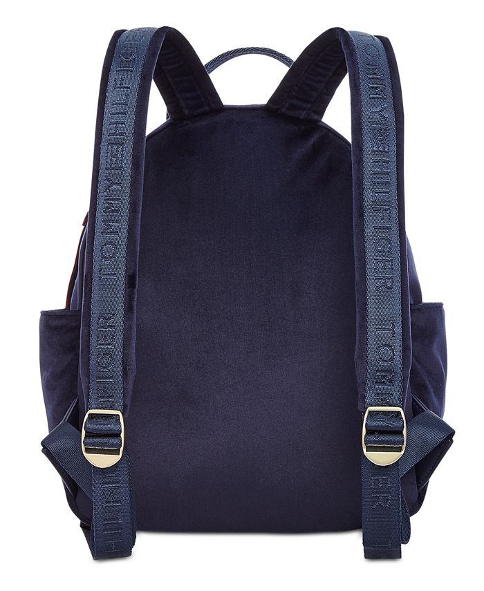 Tommy hilfiger best sale velvet backpack