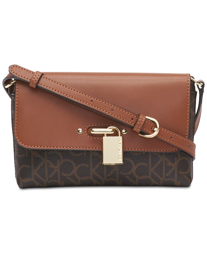 Calvin Klein Signature Roxy Crossbody & Reviews - Handbags ...