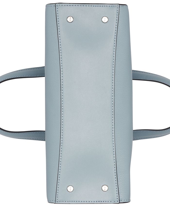 Calvin klein hot sale roxy leather tote
