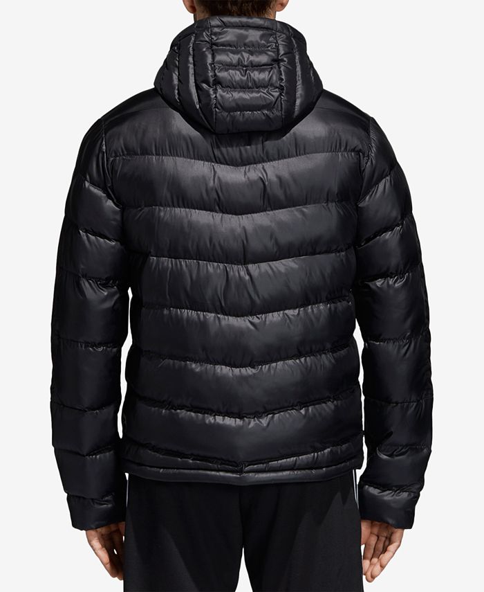 adidas Men's Insulated Hooded Puffer Jacket - Macy's