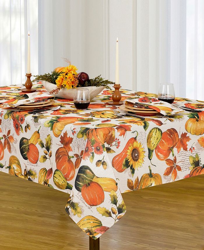 Elrene - Grateful Season 60" x 84" Tablecloth