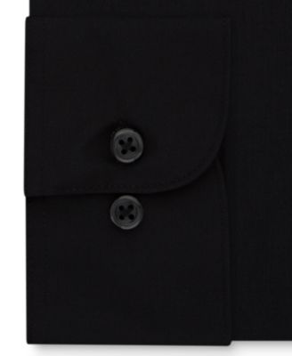 Men's Big & Tall Classic/Regular Fit Wrinkle Free Poplin Solid Dress Shirt