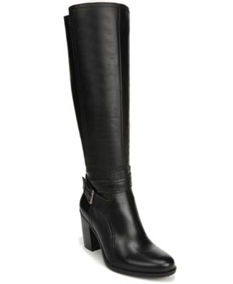 long leather riding boots wide calf