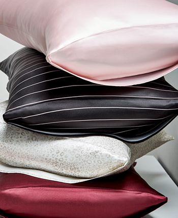 Silken Slumber Printed Standard Silk Pillowcase Macy s