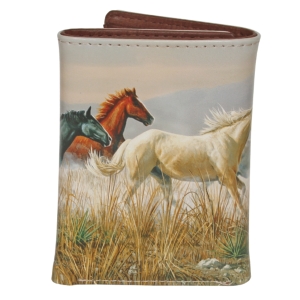 image of Wildlife Band of Thunder Horses Three-Fold