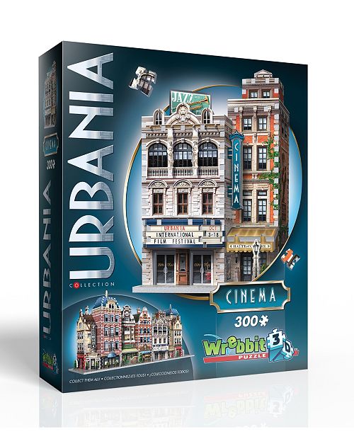 Wrebit Wrebbit Urbania Collection Cinema 300 Piece 3d Puzzle