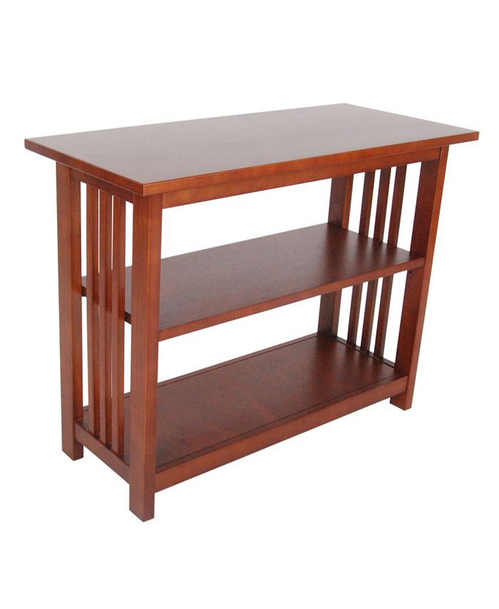 Alaterre Furniture Mission Under Window Bookshelf Macy's