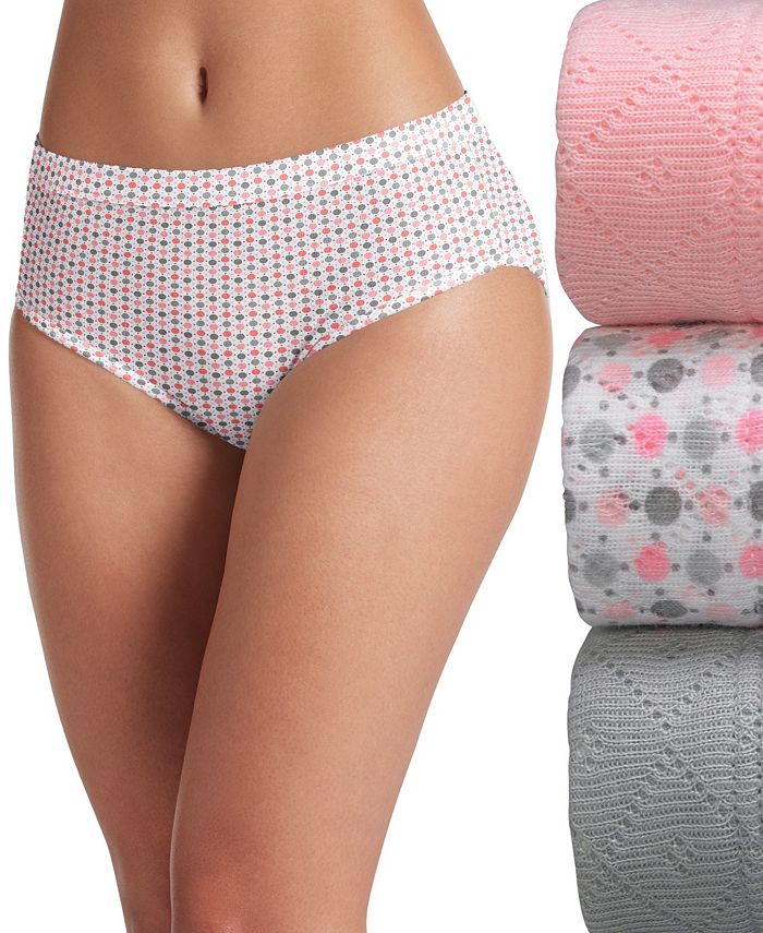 Elance Breathe Hipster Underwear 3 Pack 1540, also available in extended  sizes