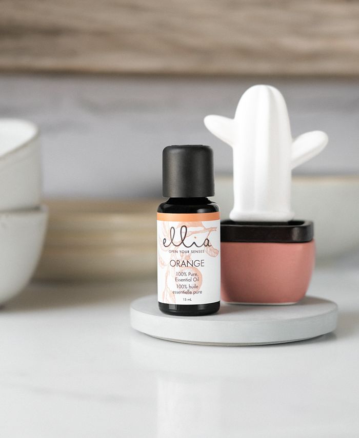 Homedics Ellia Porcelain Cactus Aroma Diffuser Macy's