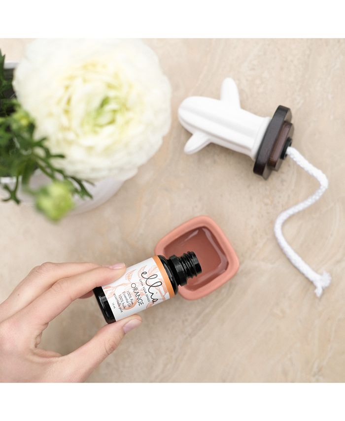 Homedics Ellia Porcelain Cactus Aroma Diffuser Macy's