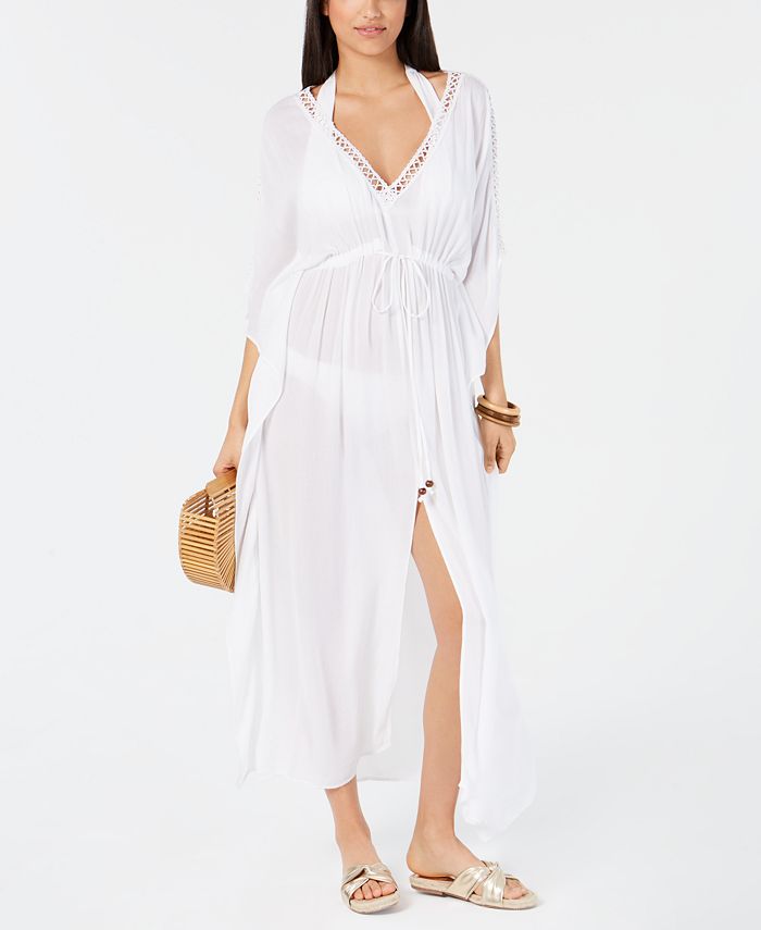 Raviya Crocheted MaxiDress CoverUp & Reviews Swimsuits & CoverUps