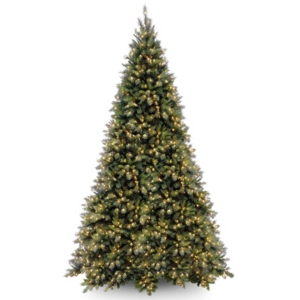 National Tree Tiffany Medium Fir Tree With 1400 Clear Lights