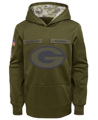 packers salute to service therma hoodie