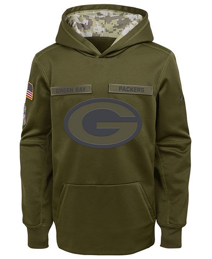 salute to service hoodie packers