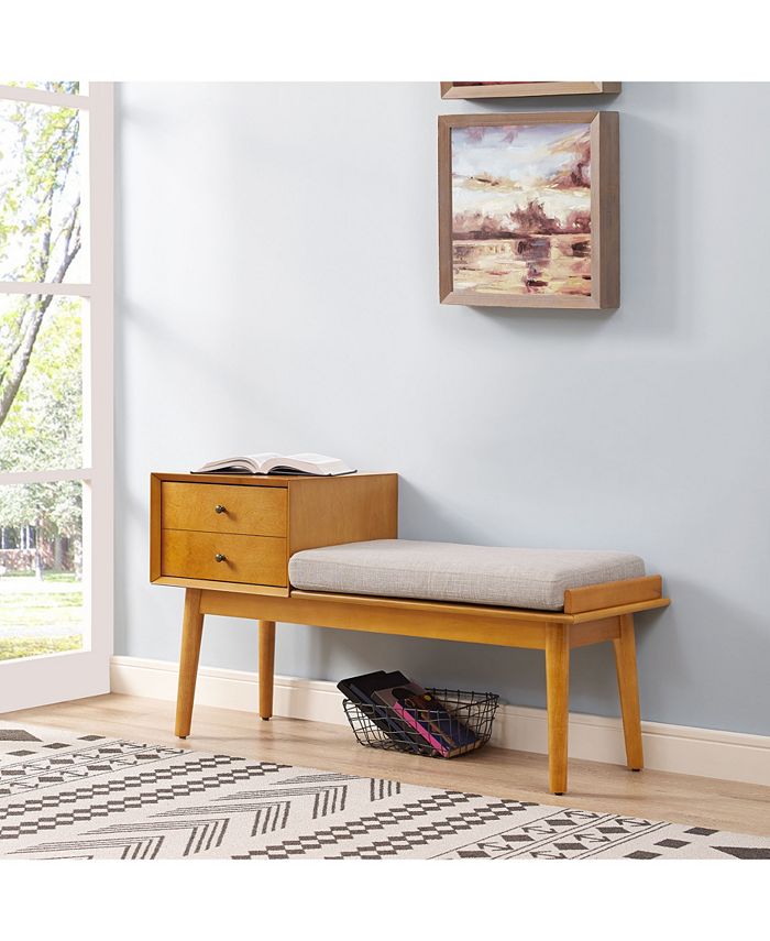 Crosley furniture entryway outlet bench