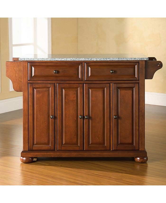 Crosley Alexandria Solid Granite Top Kitchen Island Macy's