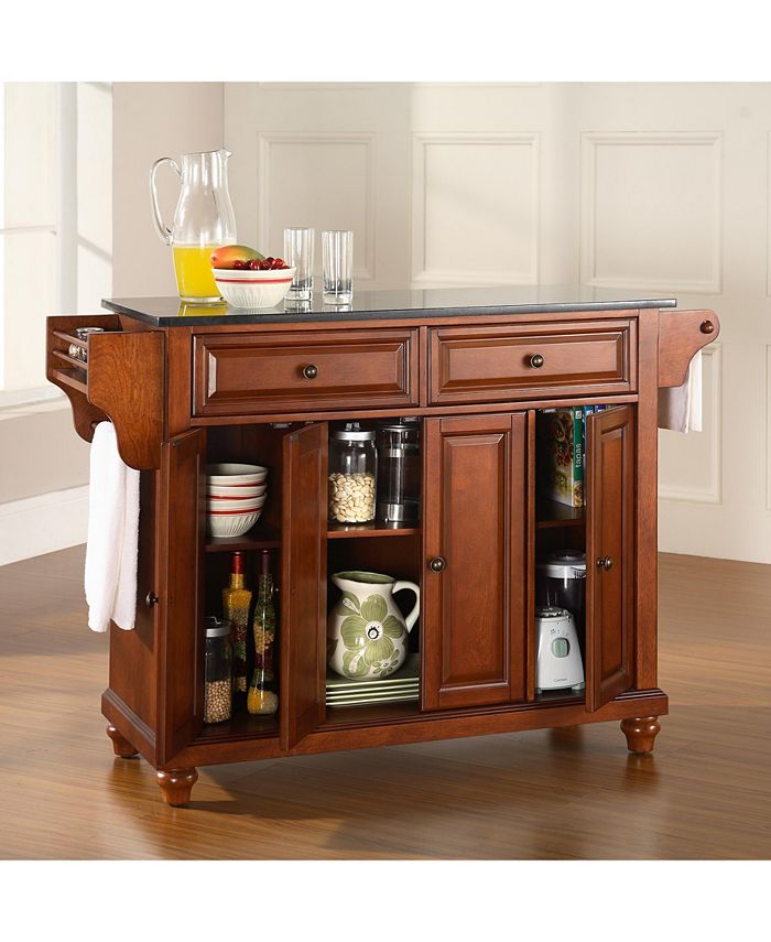 Crosley Cambridge Solid Granite Top Kitchen Island Macy's