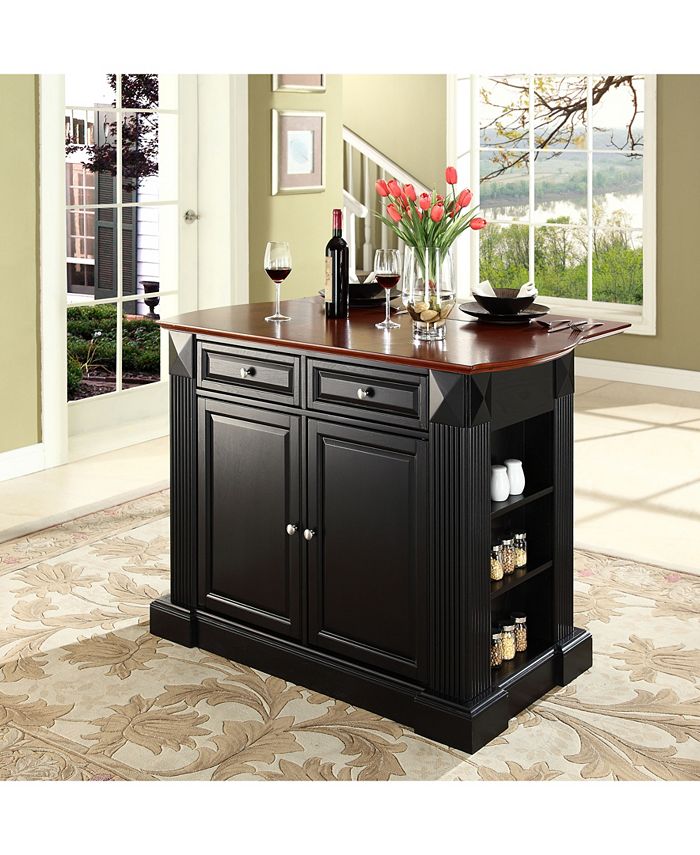 Coventry Drop Leaf Breakfast Bar Top Kitchen Island