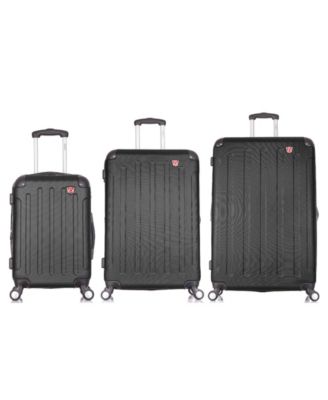 Intely 3-Pc. Hardside Tech Luggage Set