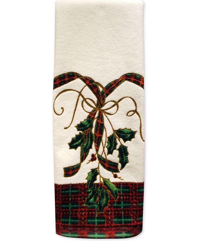 Dena Lenox Bath Towels, Holiday Nouveau 16" x 28" Hand Towel & Reviews