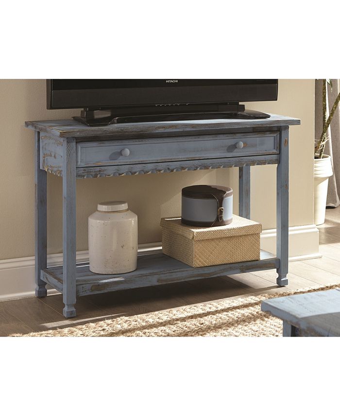 Alaterre Furniture Country Cottage Media/Console Table Macy's