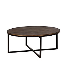 Arcadia Wood 42" Round Coffee Table