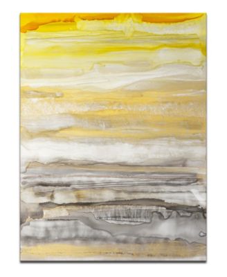 'Latest Sunset II' Abstract Canvas Wall Art, 30x20"