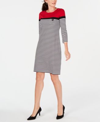 Karen Scott - 3/4-Sleeve Lola Dress, Created for Macy's