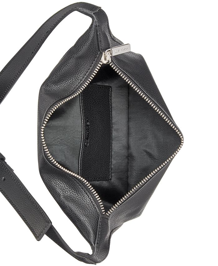 Calvin Klein Pebble Leather Fanny Pack Macy's