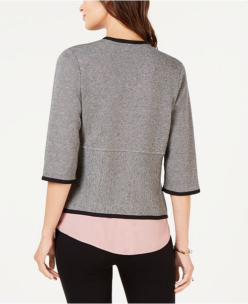 Alfani Drape Front Cardigan Created For Macy S Reviews