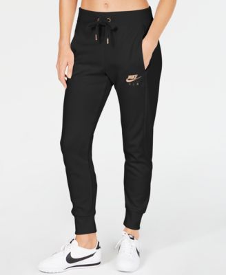 women's nike metallic joggers