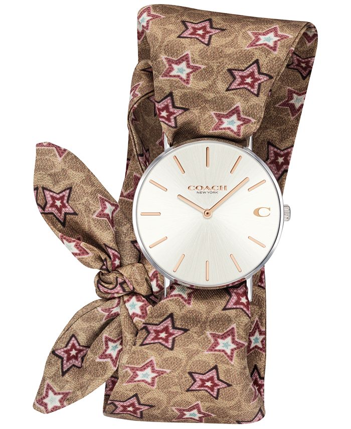 Coach scarf watch outlet