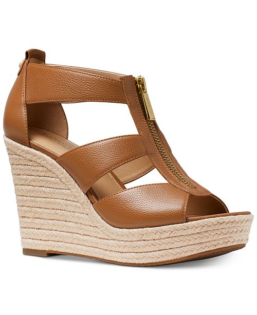 macy's platform wedge sandals