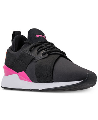 Puma Women's Muse Chase Casual Sneakers from Finish Line - Macy's