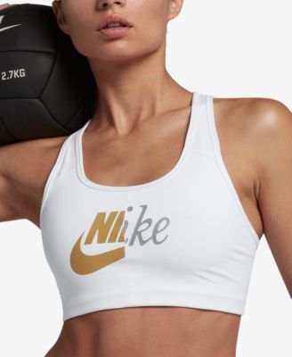 nike metallic bra