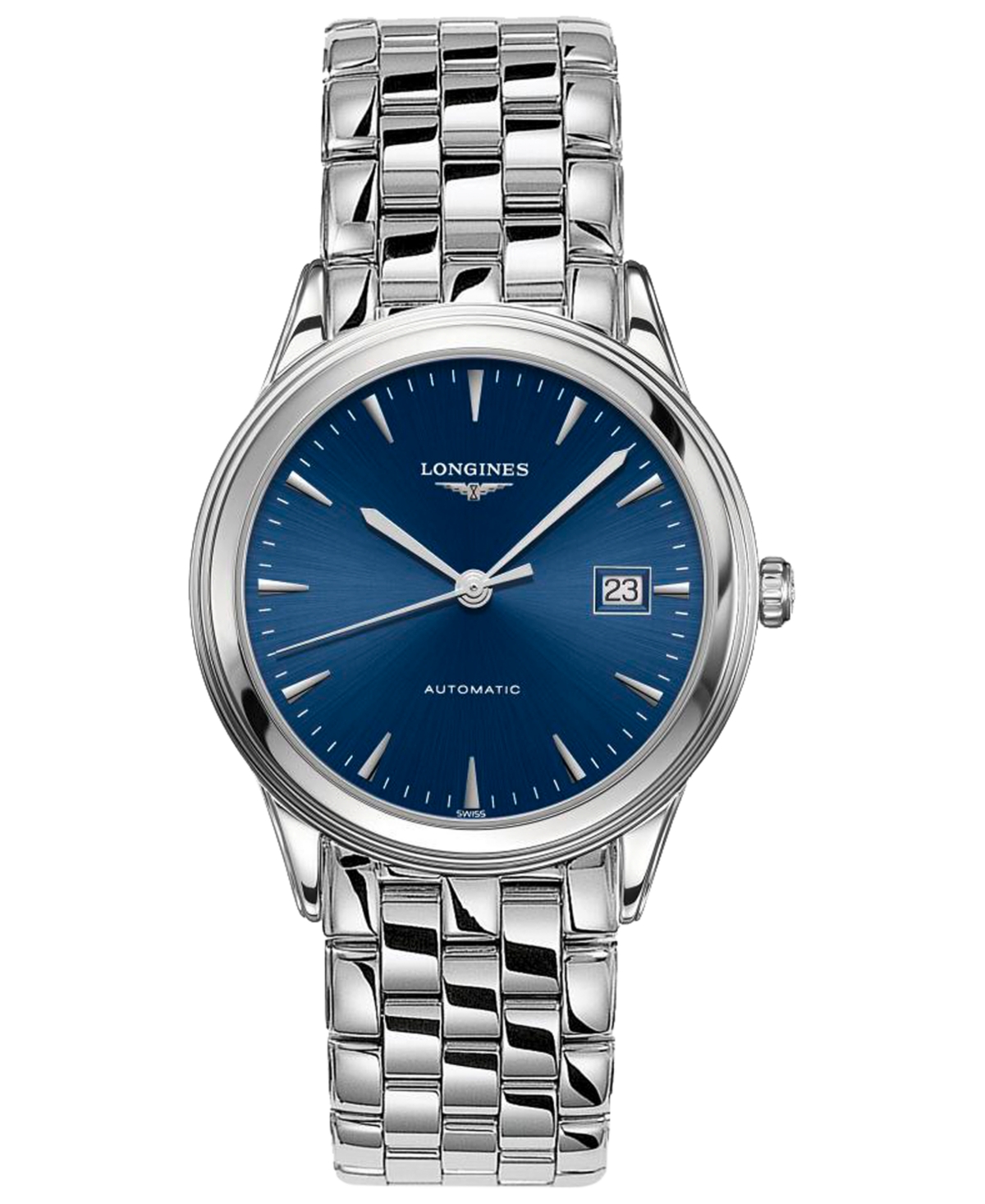 Longines Men's Swiss Automatic Flagship Stainless Steel Bracelet Watch 38.5mm In No Color