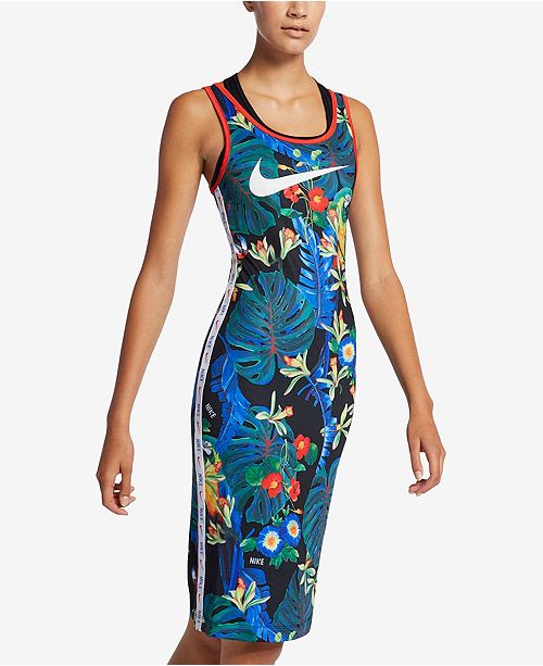 Nike Sportswear Ultra Femme Floral Print Tank Dress Reviews