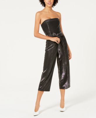 Lucy Paris - Alex Metallic Sleeveless Jumpsuit