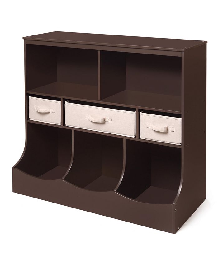 Badger Basket Comb Bin Storage Unit With Three Baskets Macy's