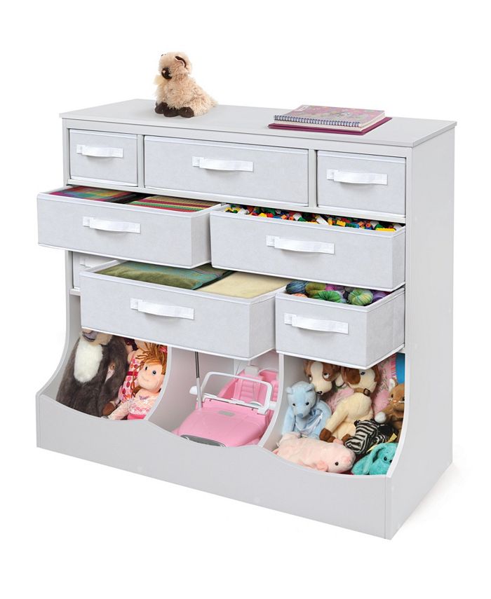 Badger Basket Storage Station With Eight Baskets And Three Bins Macy's