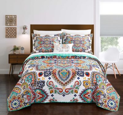 Chic Home - Chagit 6-Pc. Twin X-Long Quilt Set