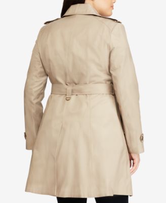 macys ralph lauren raincoat
