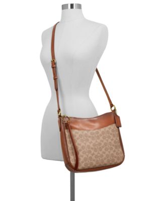 chaise crossbody in signature canvas