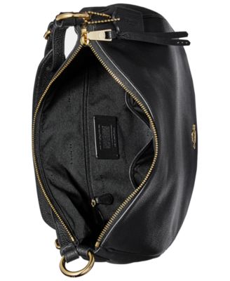 coach sutton pebbled leather hobo bag