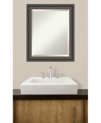 Amanti Art Tuscan Rustic 20x24 Bathroom Mirror