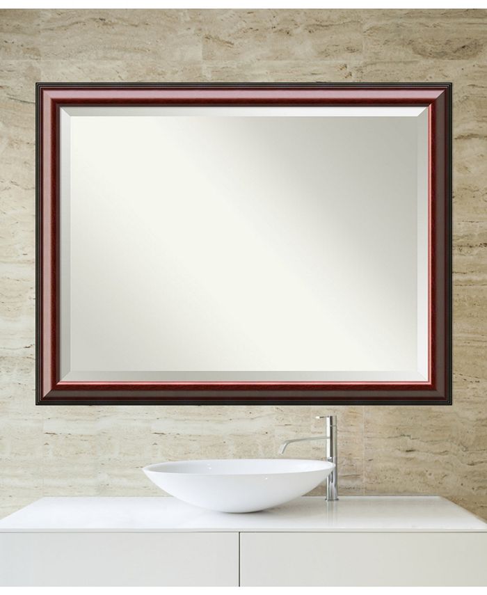 Amanti Art Cambridge 45x35 Bathroom Mirror - Macy's