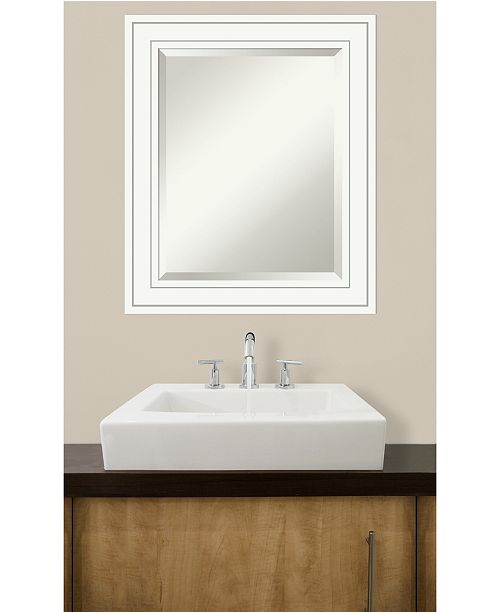Amanti Art Craftsman 21x25 Bathroom Mirror & Reviews All Mirrors